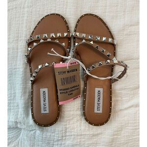 Steve Madden Studded Sandals NEW NWT